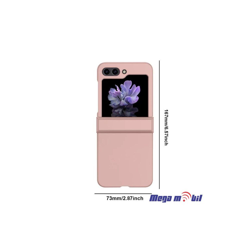 Futrola Samsung Galaxy Z Flip 5 Leather light pink