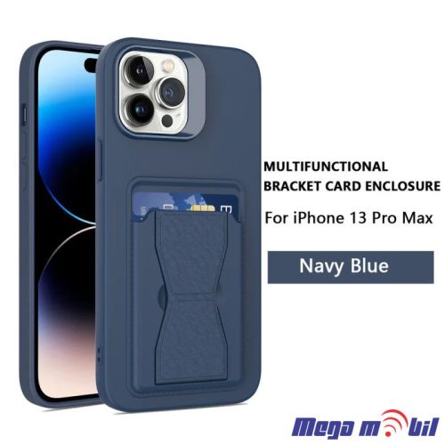 Futrola iPhone 11 Silicon Pocket dark blue