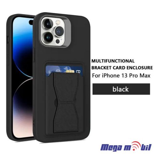 Futrola iPhone 14 Plus/ 15 Plus Silicon Pocket black
