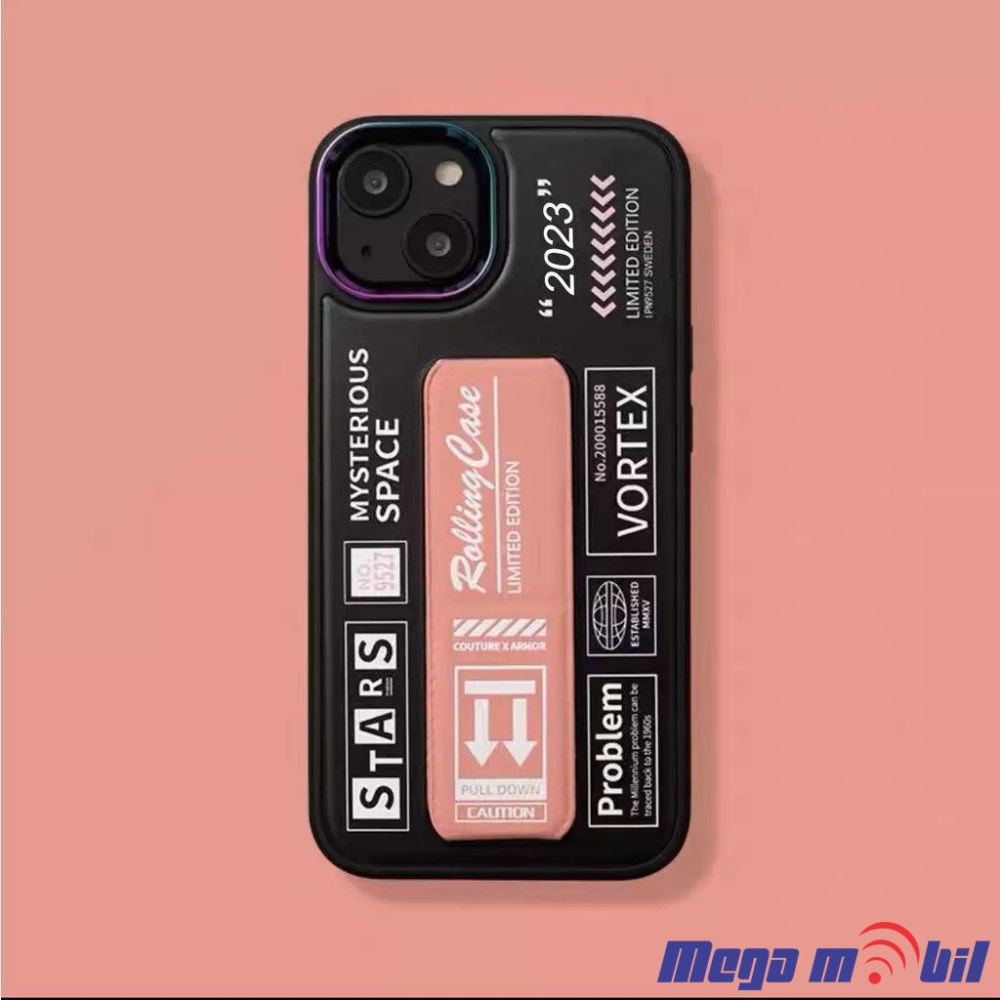 Futrola iPhone 11 Silicone Stand pink.