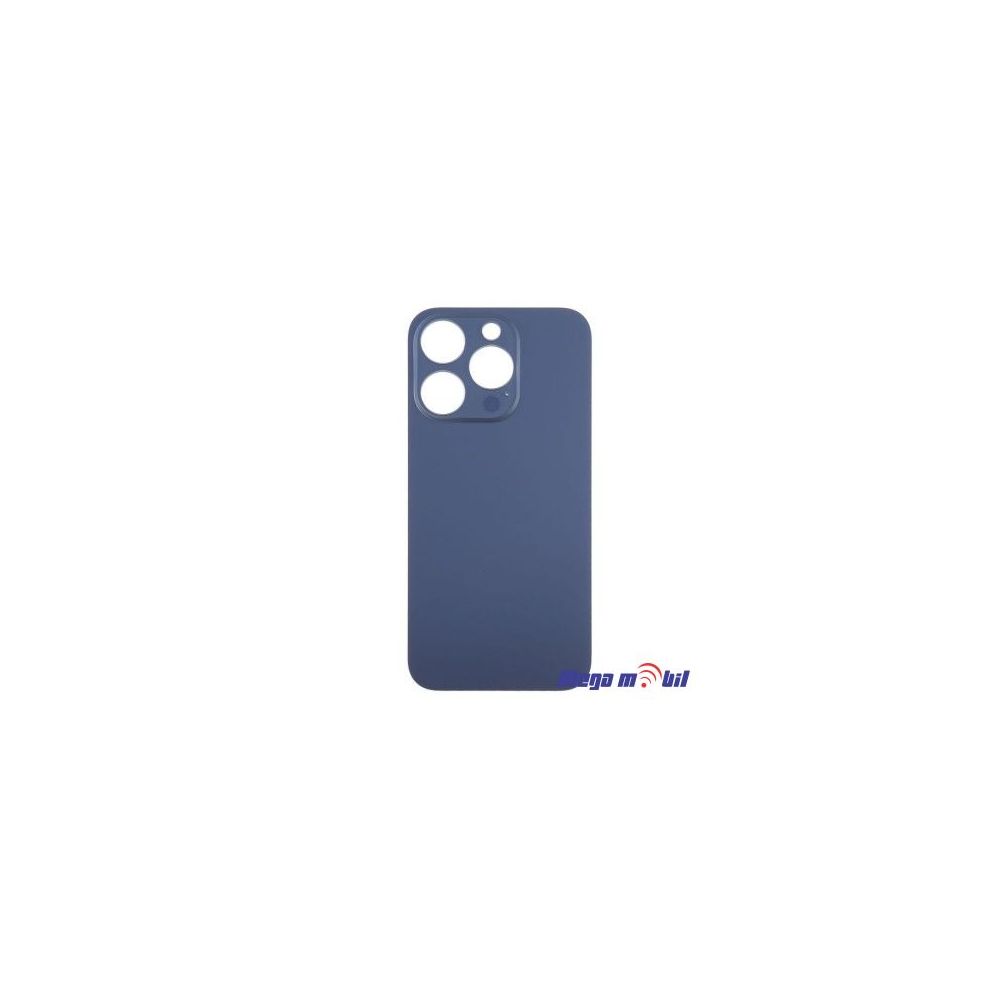 Zadno staklo iPhone 15 Pro Max Blue so magneti za wireless i stakla za kamera 