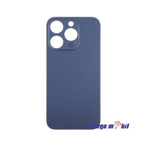 Zadno staklo iPhone 15 Pro Max Blue so magneti za wireless i stakla za kamera 