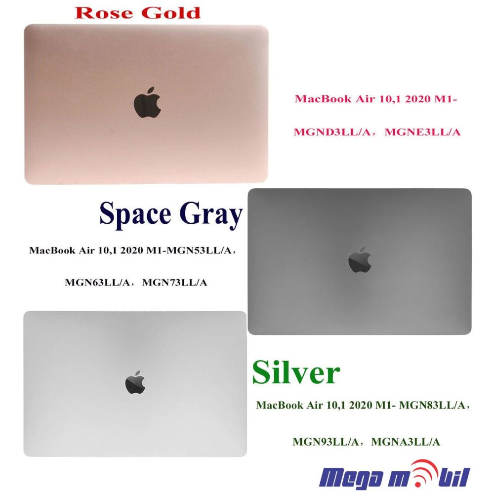 Ekran za Laptop MacBook AIR 13.3" M1 A2337 komplet so ramka grey