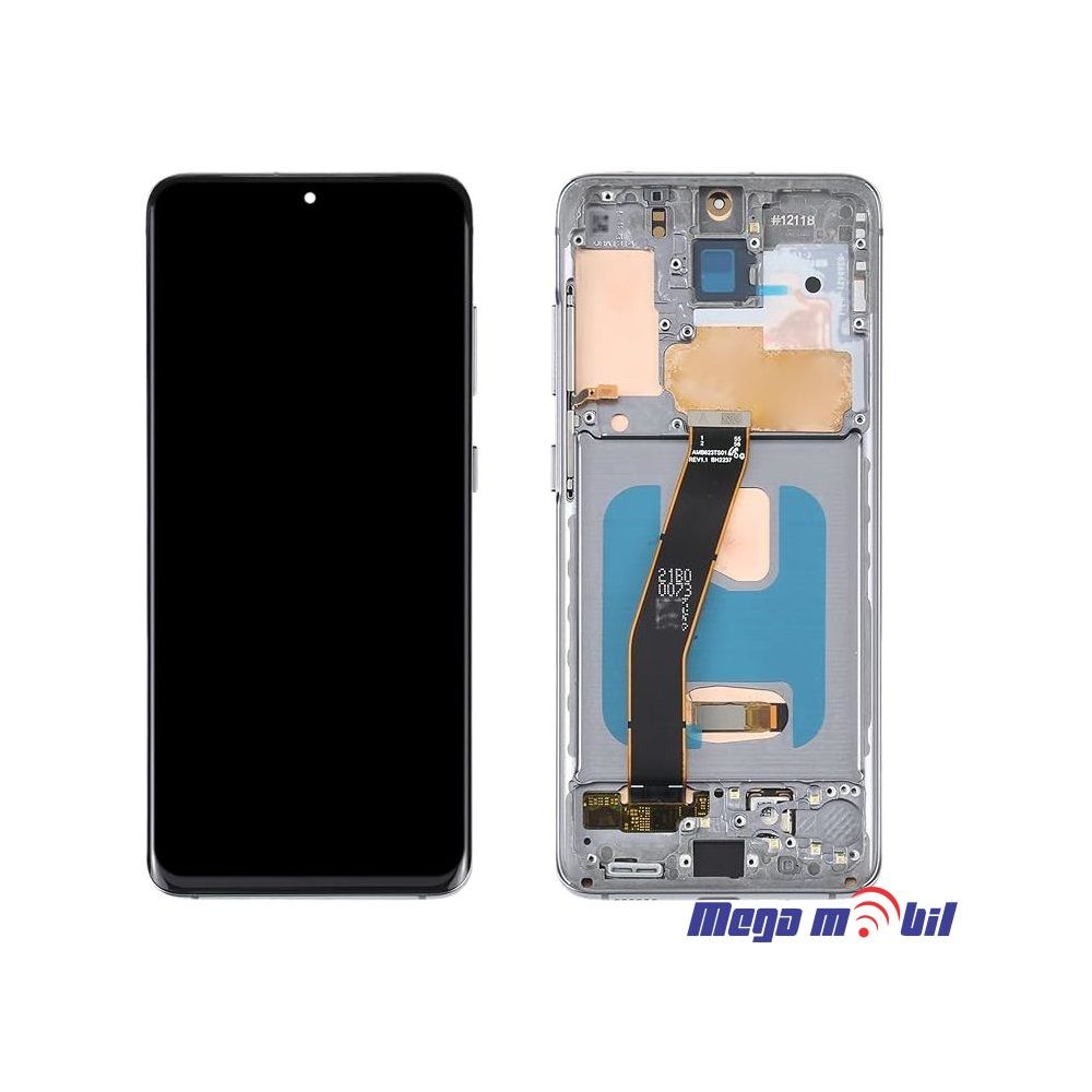 Ekran Samsung G980 S20 SO RAMKA Grey SOFT OLED