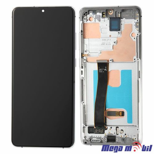 Ekran Samsung G988 S20 Ultra SO RAMKA White SOFT OLED
