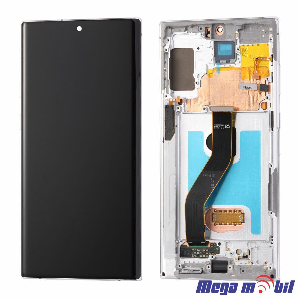 Ekran Samsung N975 Note 10 plus SO RAMKA White SOFT OLED