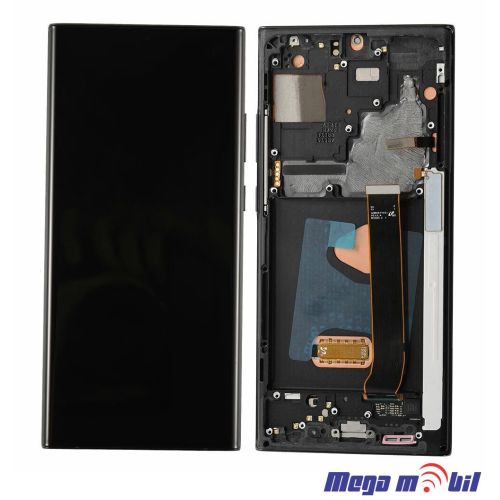 Ekran Samsung N985F Note 20 ultra SO RAMKA Black SOFT OLED