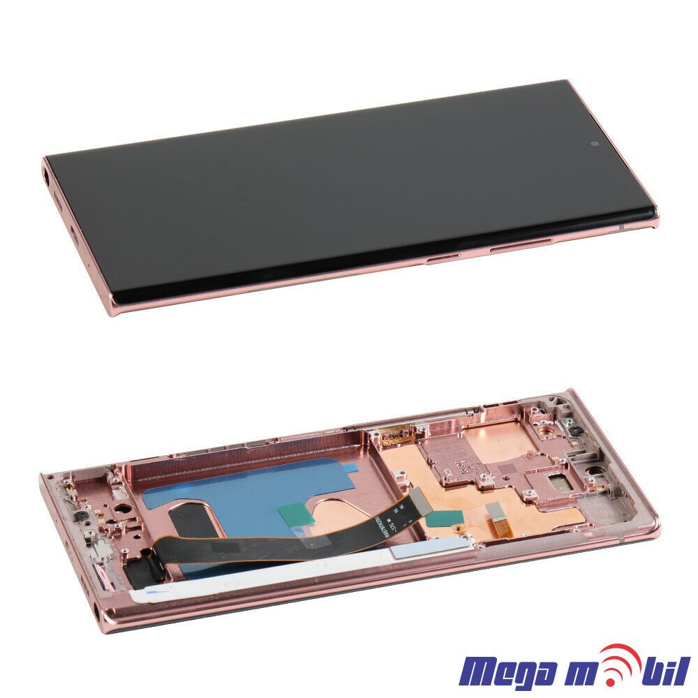 Ekran Samsung N985F Note 20 ultra SO RAMKA Bronze SOFT OLED