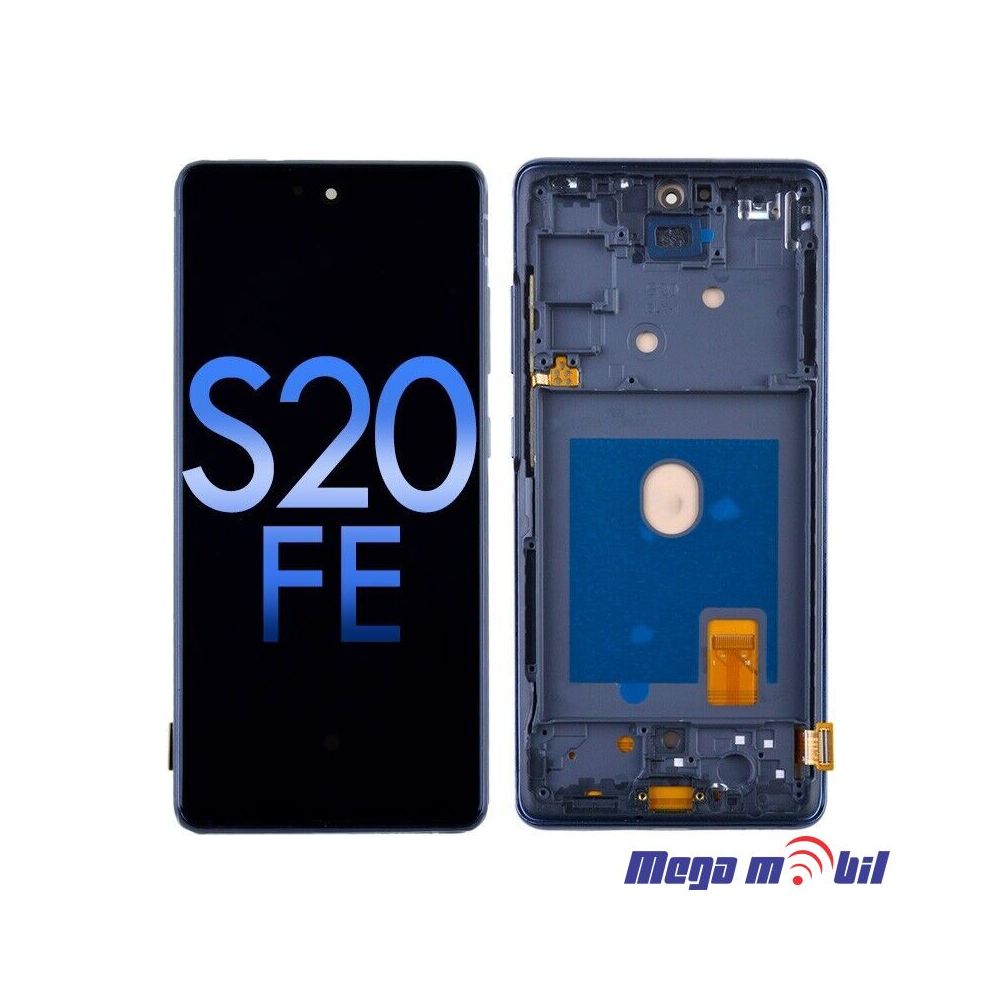 Ekran Samsung G780 S20 FE SO RAMKA Blue SOFT OLED