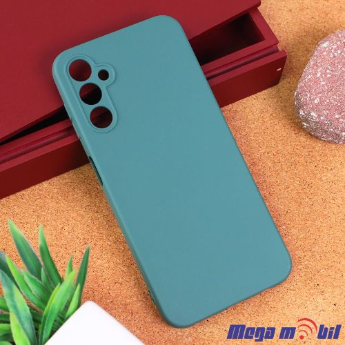 Futrola Samsung A14 5G/ A146B/ A14/A145F Pudding MAT dark green