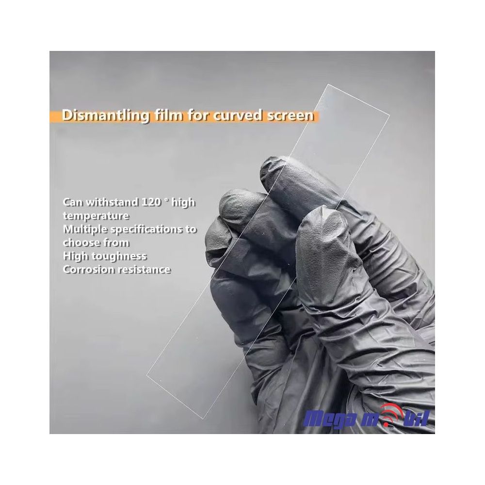 Curved screen disassemble card 0.12mm (10kom)