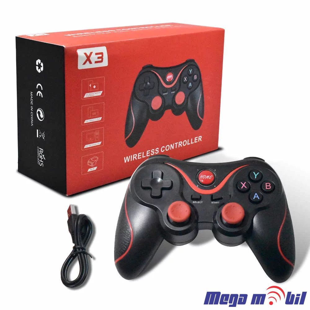 Joystick za PS3/ PS4/ Phone Wireless X3 black
