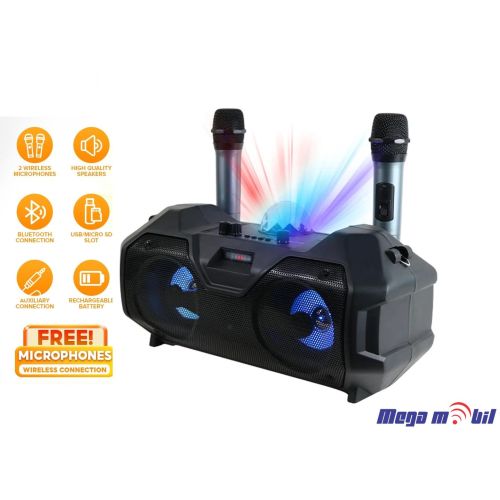 Zvucnik Bluetooth Karaoke ZQS4240
