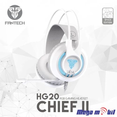 Slusalki Fantech Gaming HG20 CHIEF II white
