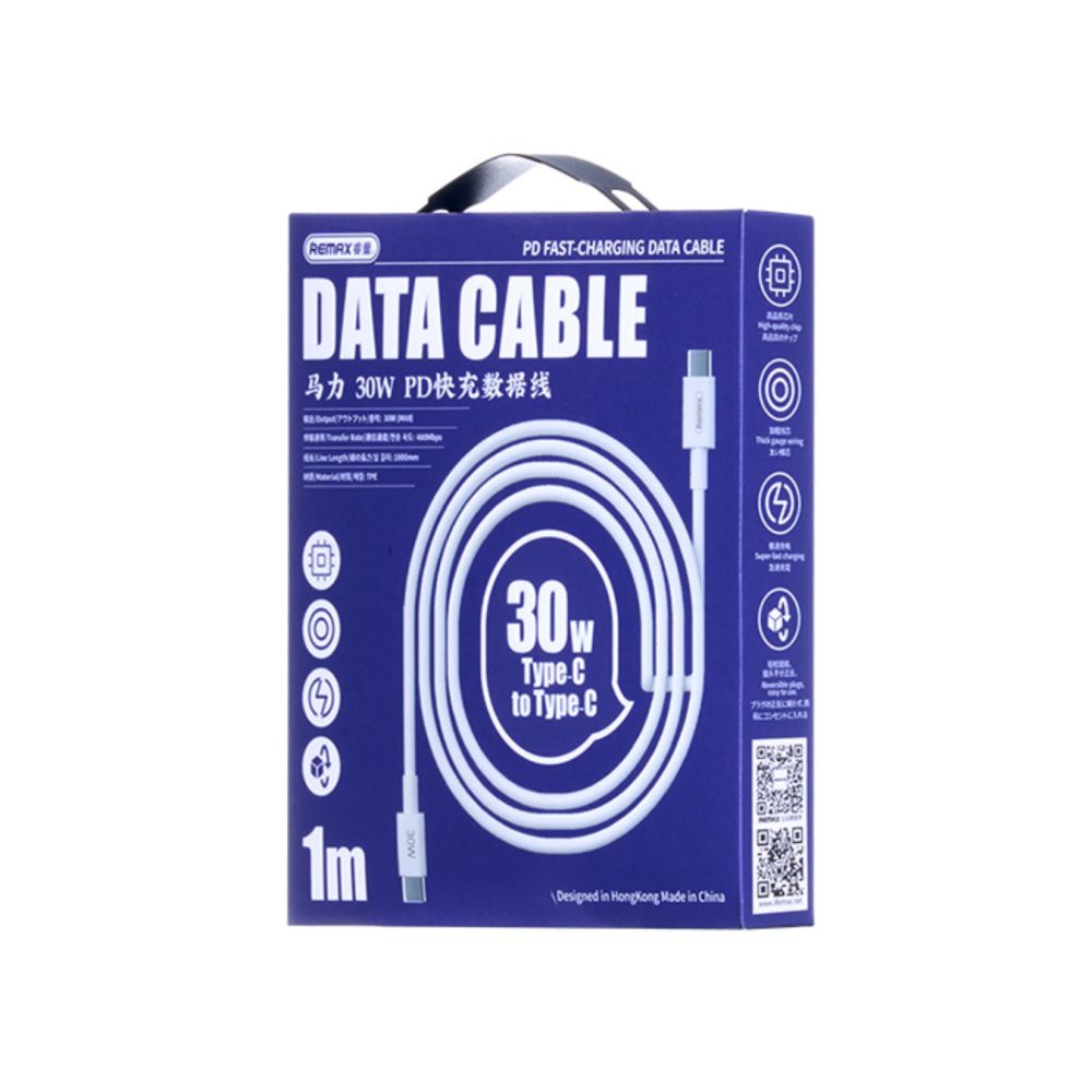 Data Kabel Type C PD REMAX Marlik RC-C021 65W Fast white