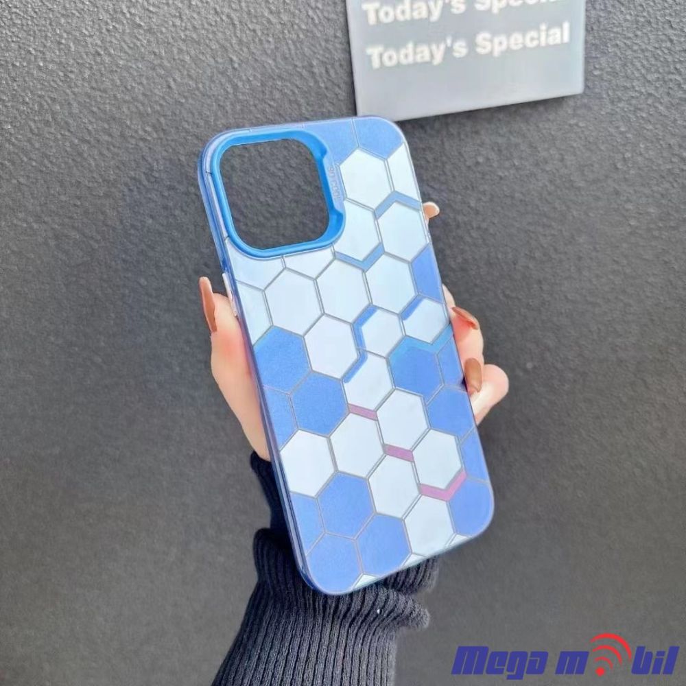 Futrola iPhone 13 Pro Honeycomb blue.