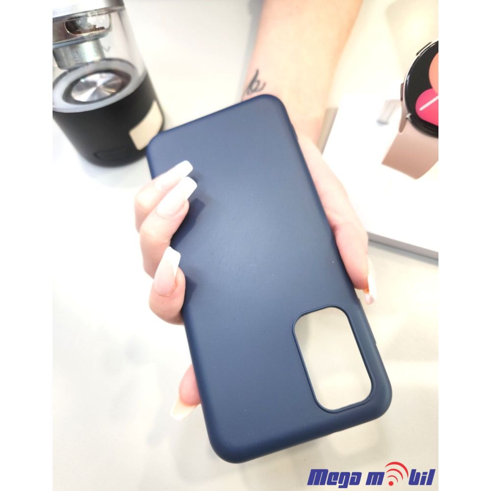 Futrola iPhone 15 Pro Max Silicon Color dark blue.