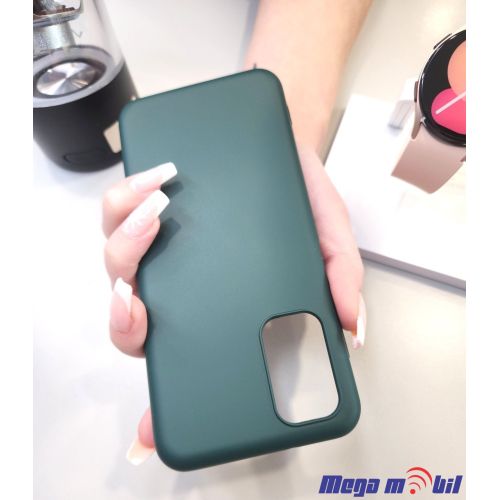 Futrola iPhone 14 Pro Silicon Color dark green.