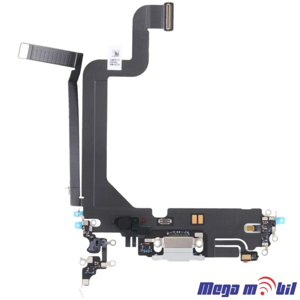 Konektor za polnenje iPhone 14 Pro Max so flet white