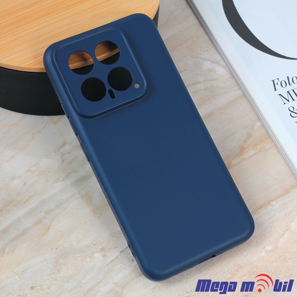 Futrola Xiaomi 14 Pudding MAT dark blue.