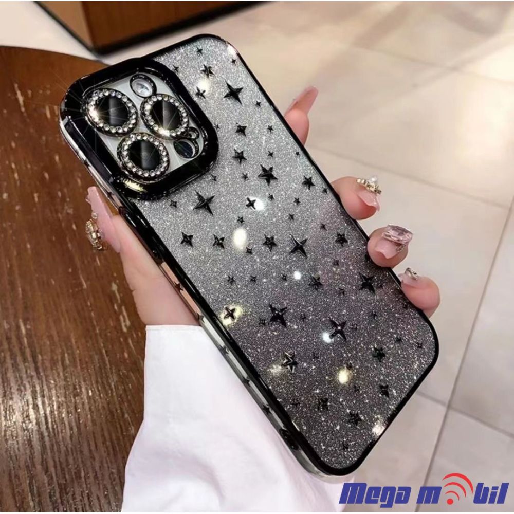 Futrola iPhone 13 Shiny Star black
