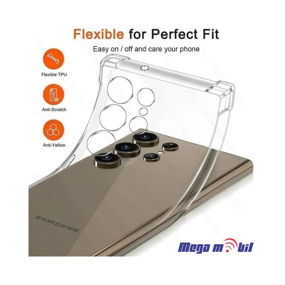 Futrola Samsung S24 Ultra Ice Cube transparent