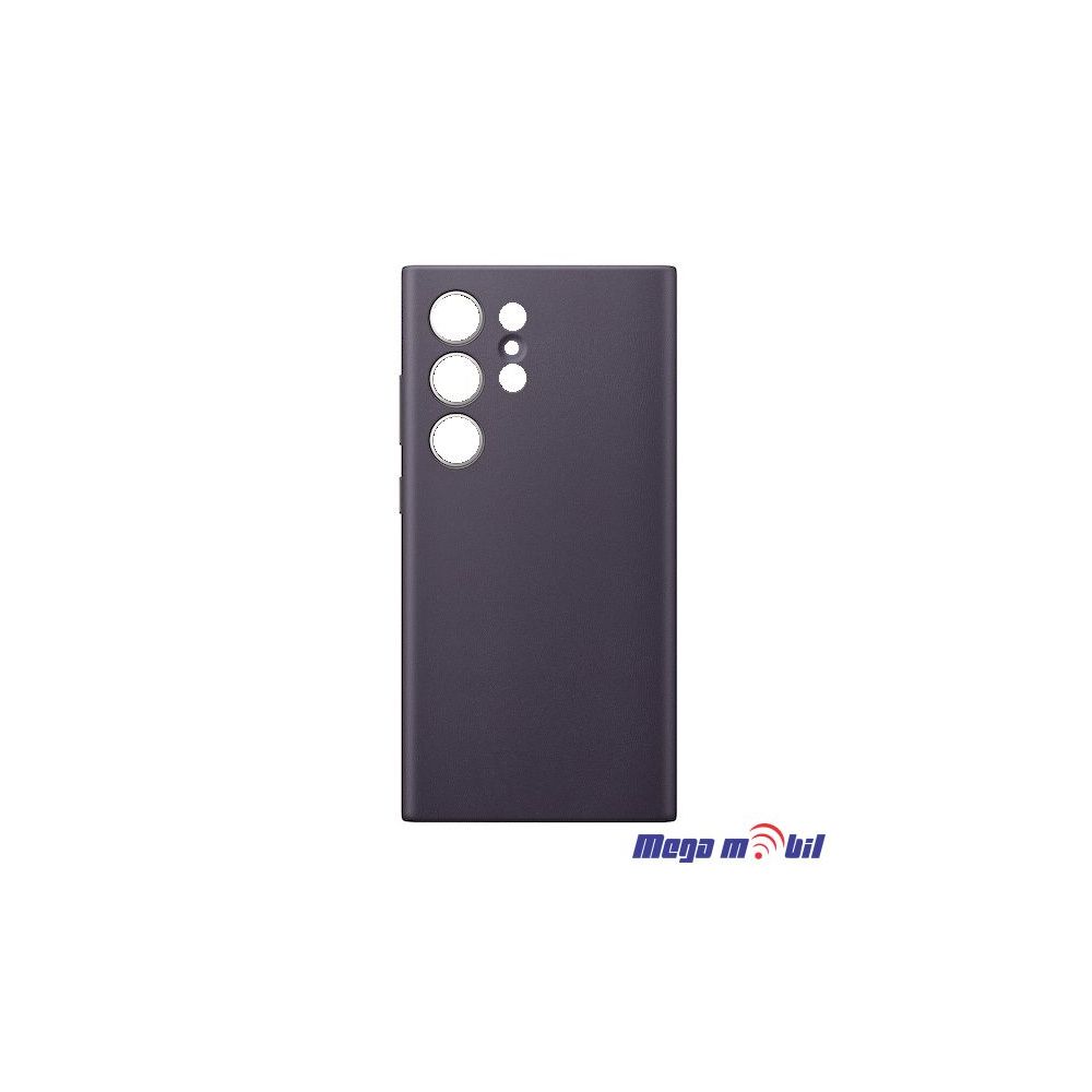 Futrola Samsung S24 Ultra Alu Leather purple