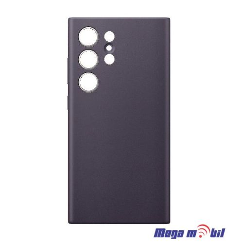 Futrola Samsung S24 Ultra Alu Leather purple