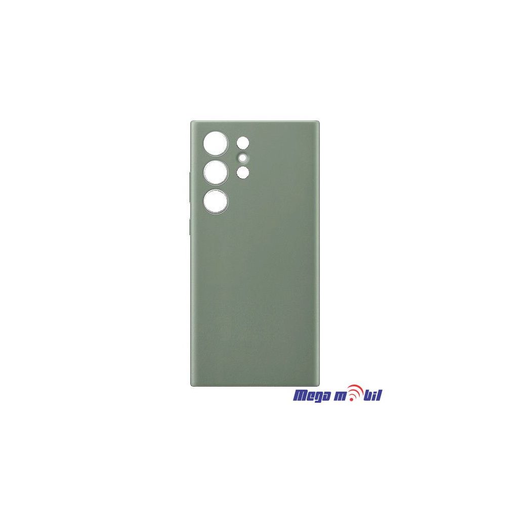 Futrola Samsung S24 Ultra Alu Leather green