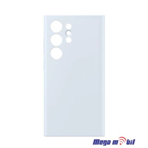 Futrola Samsung S24 Ultra Alu Leather light blue