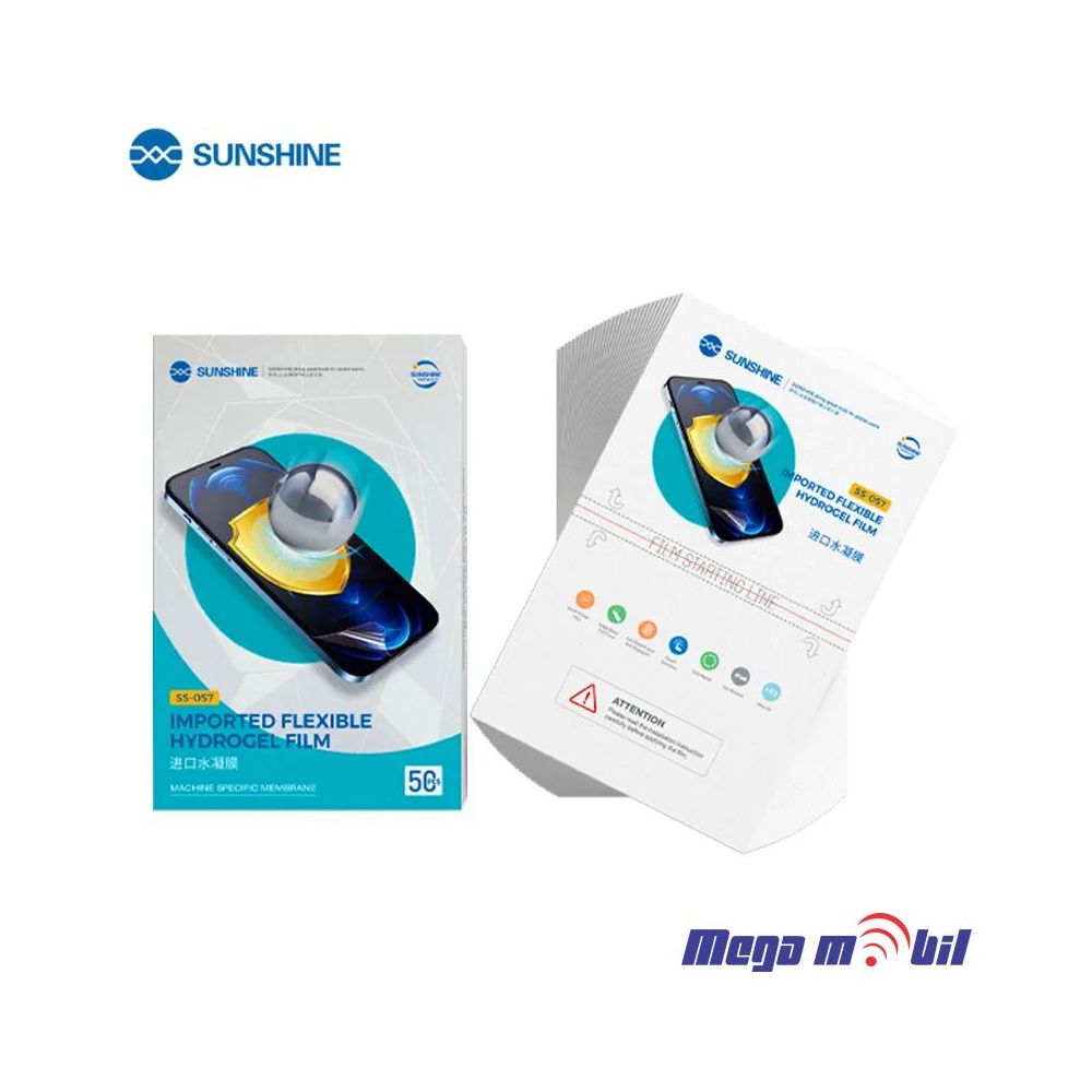 Hidrogel screen protector Sunshine SS-057 HD Flexible 