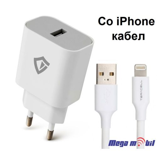 Polnac 220V iPhone Teracell Evolution TC-09 QC4.0 white 20W