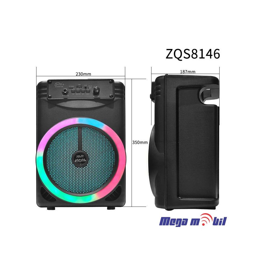 Zvucnik Bluetooth Karaoke ZQS8146