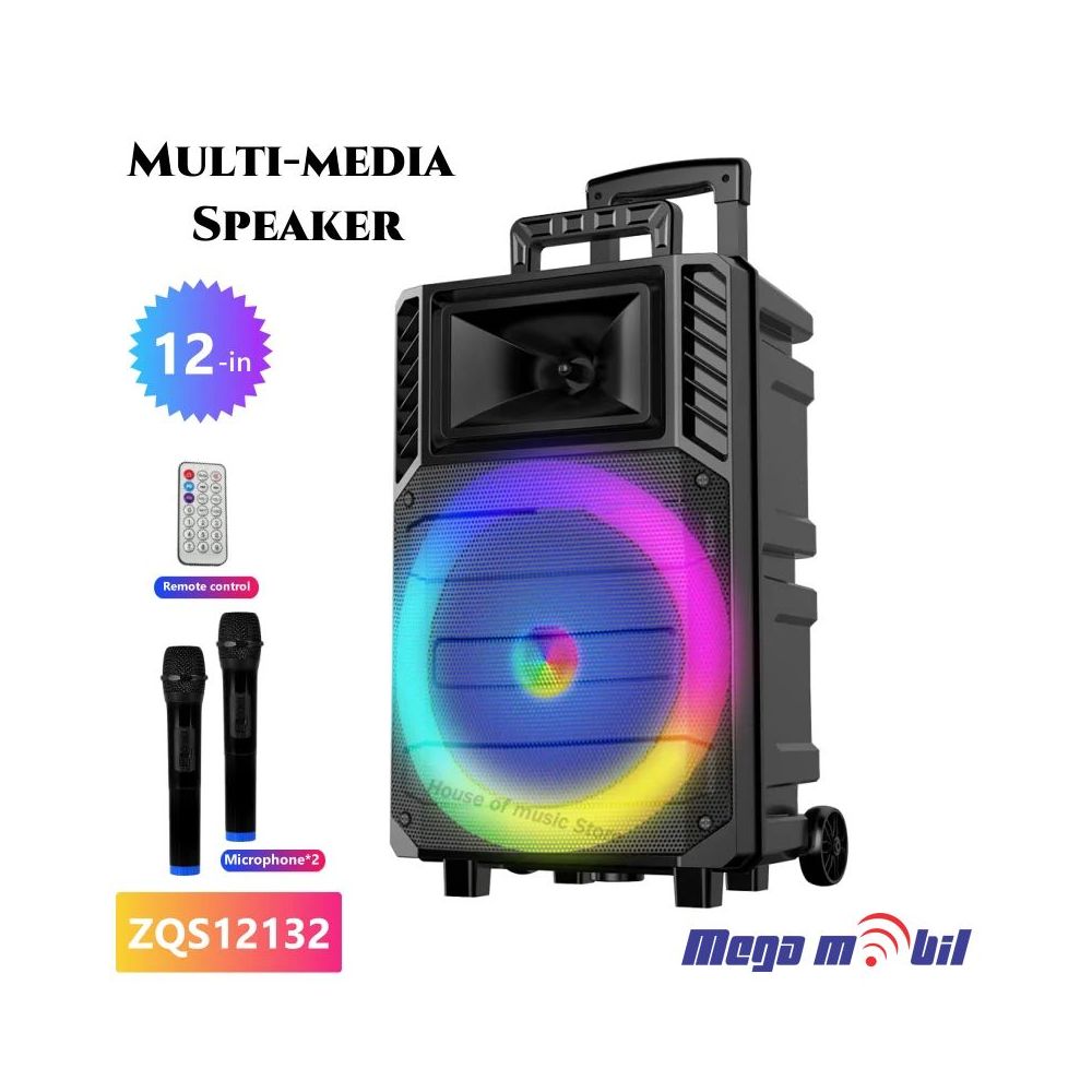Zvucnik Bluetooth Karaoke ZQS12131