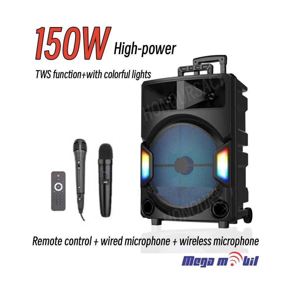 Zvucnik Bluetooth Karaoke ZQS15112