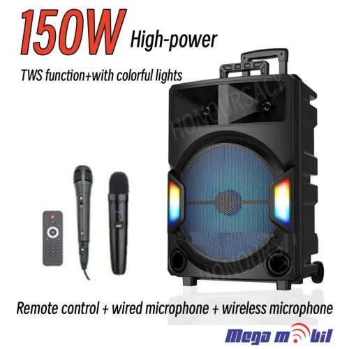 Zvucnik Bluetooth Karaoke ZQS15112