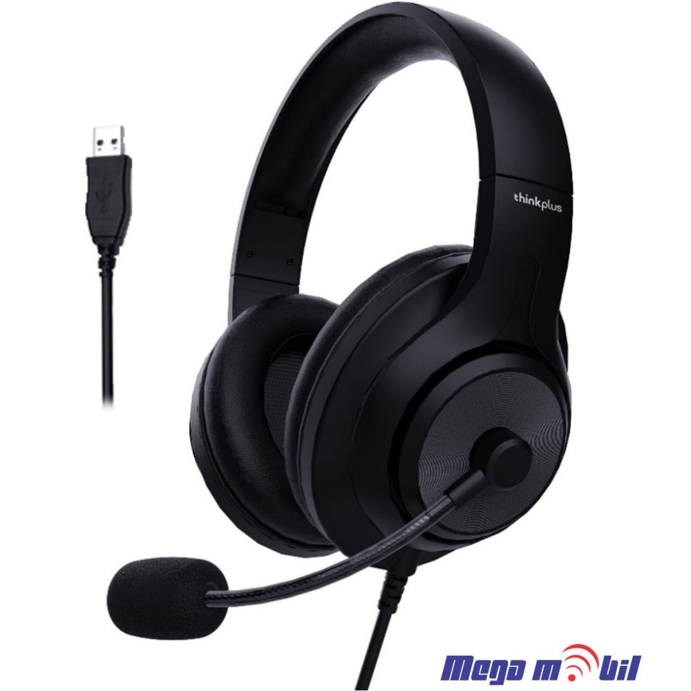 Slusalki za kompjuter LENOVO ThinkPlus G25B Pro so mikrofon black
