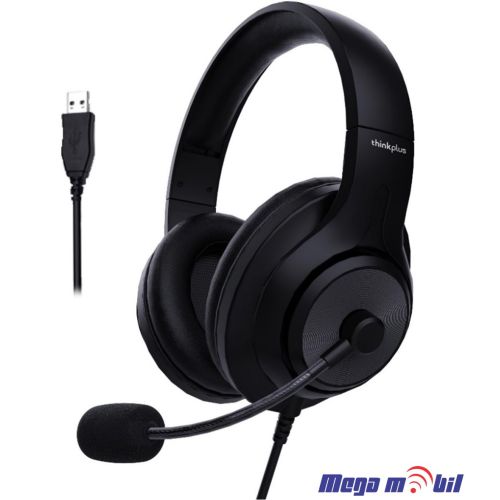 Slusalki za kompjuter LENOVO ThinkPlus G25B Pro so mikrofon black