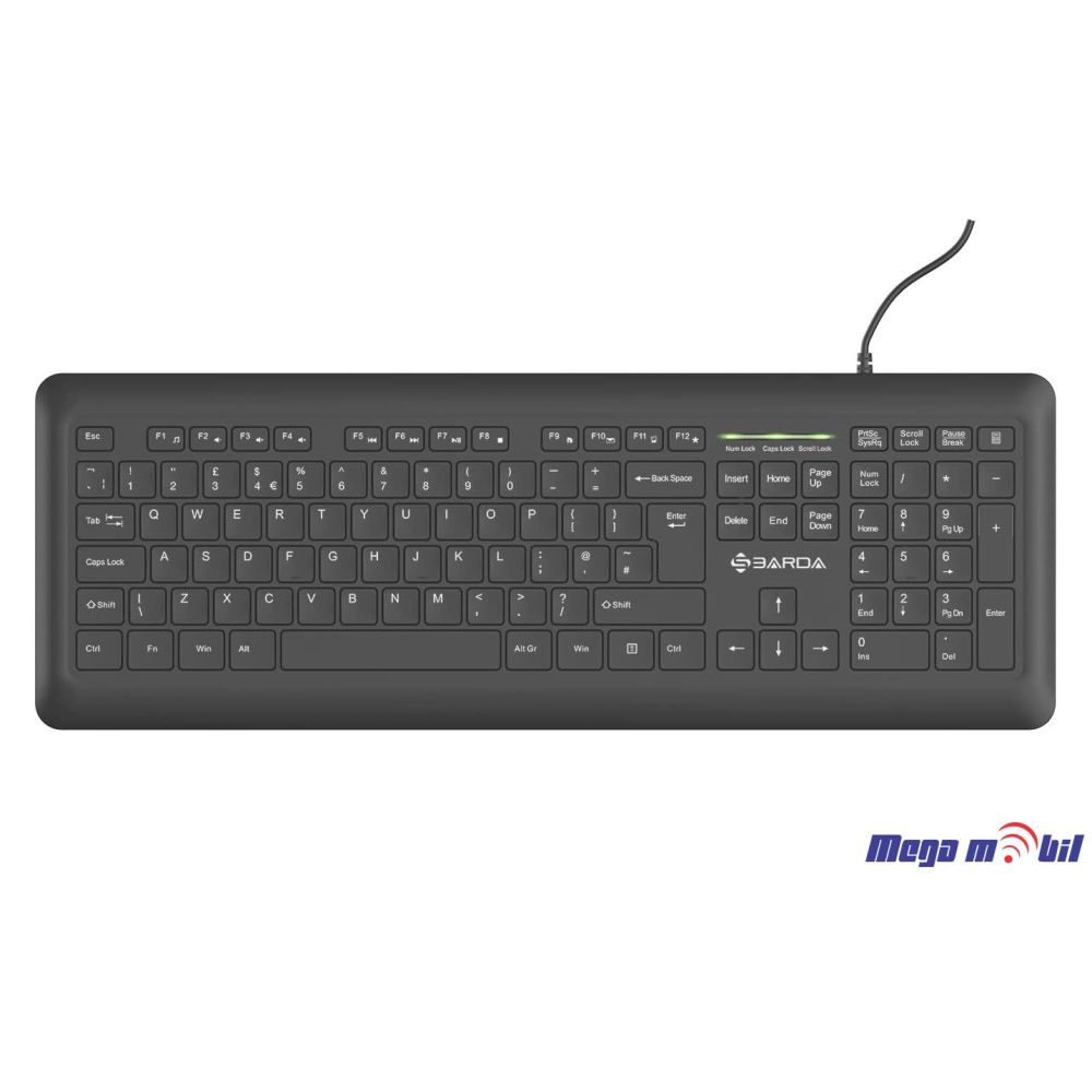 Tastatura za kompjuter SBARDA K46B USB