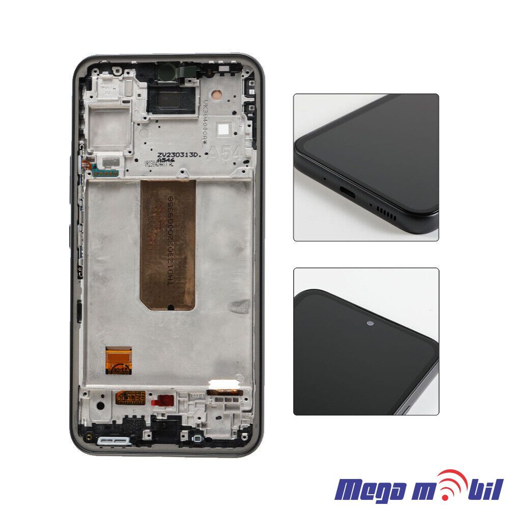 Ekran Samsung A546B/ A54 5G SO RAMKA black OLED