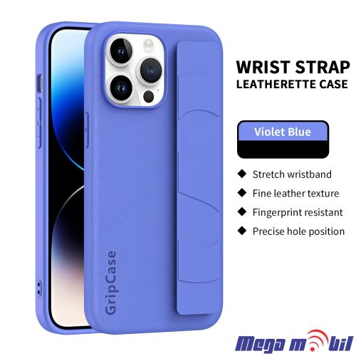 Futrola iPhone 15 Pro Grip light blue
