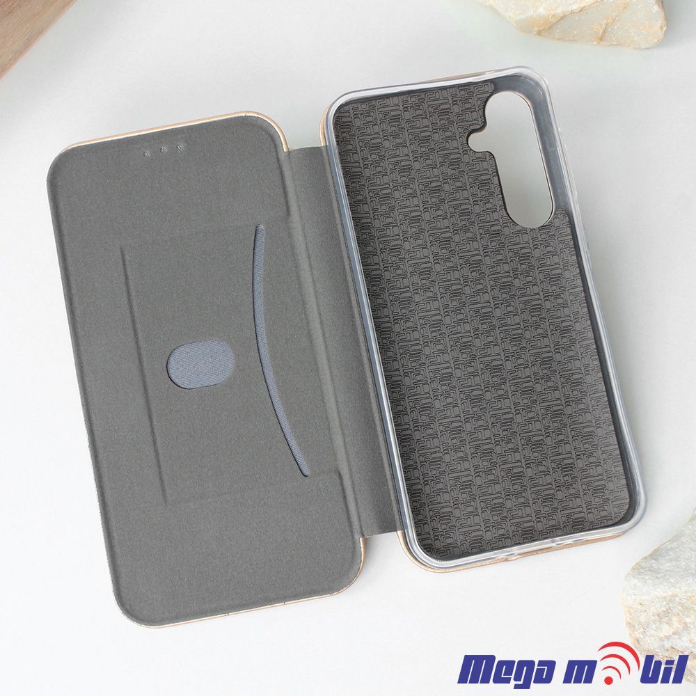 Futrola Samsung A55/ A556B Teracell Flip Cover gold