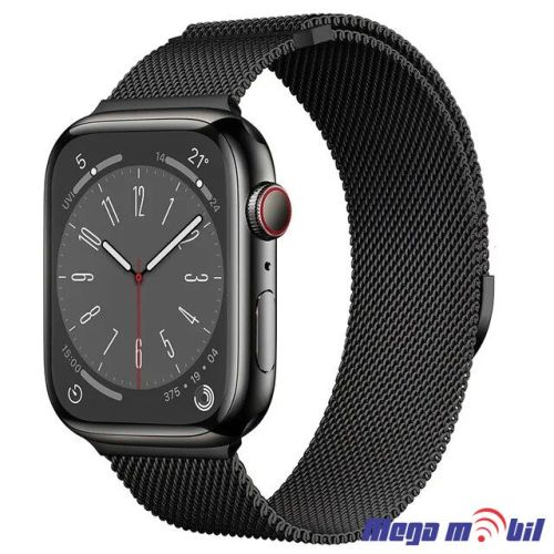 Remce za Smart Watch Apple Milanese Two pieces 42/44mm black