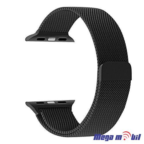 Remce za Smart Watch Apple Milanese Loop 42/44mm black