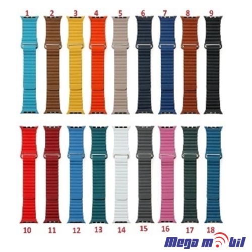 Remce za Smart Watch Apple Loopback magnetic leather 38/40mm color 4