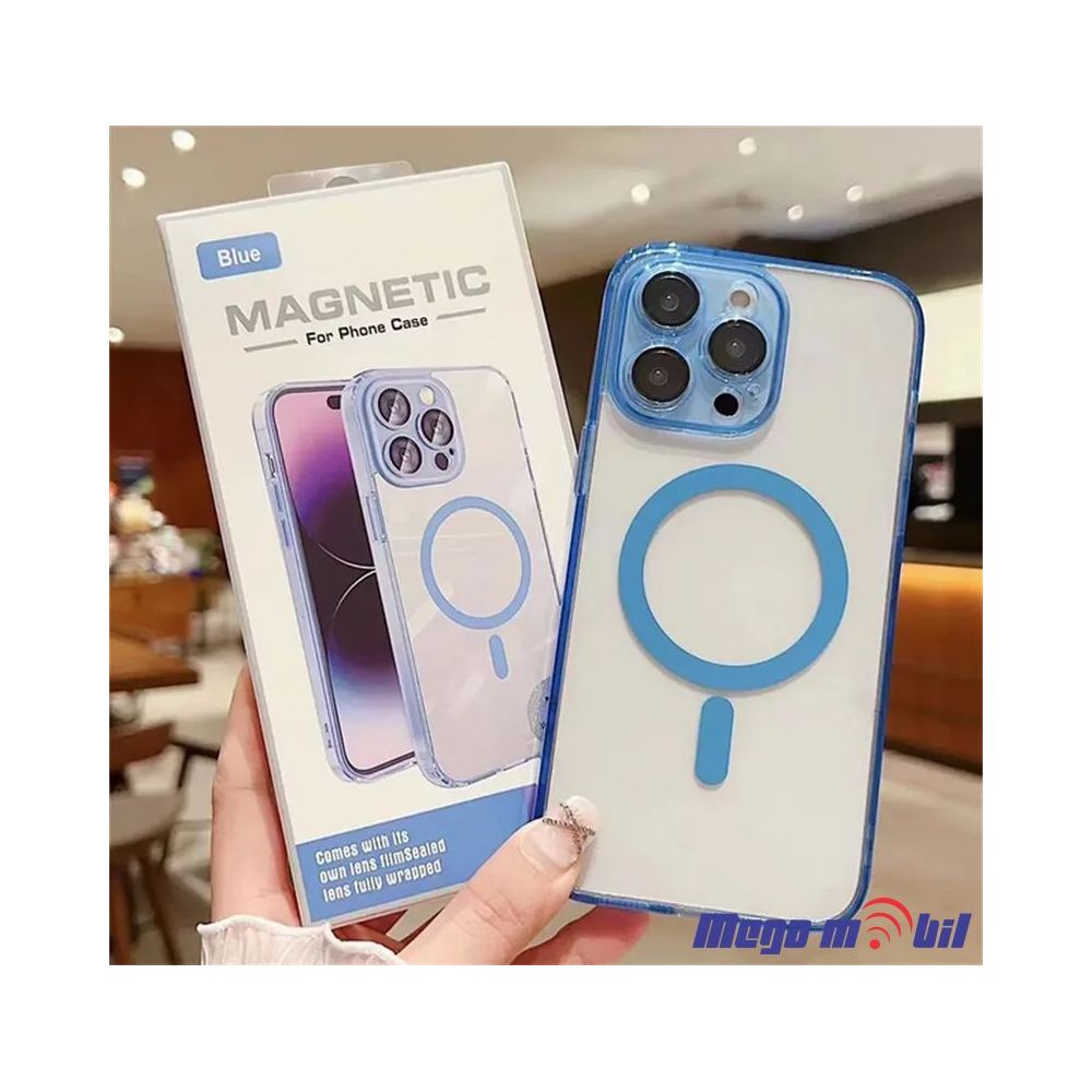 Futrola iPhone 15 Pro Max Magnetic blue