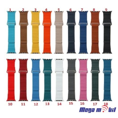 Remce za Smart Watch Apple Loopback magnetic leather 42/44mm color 15