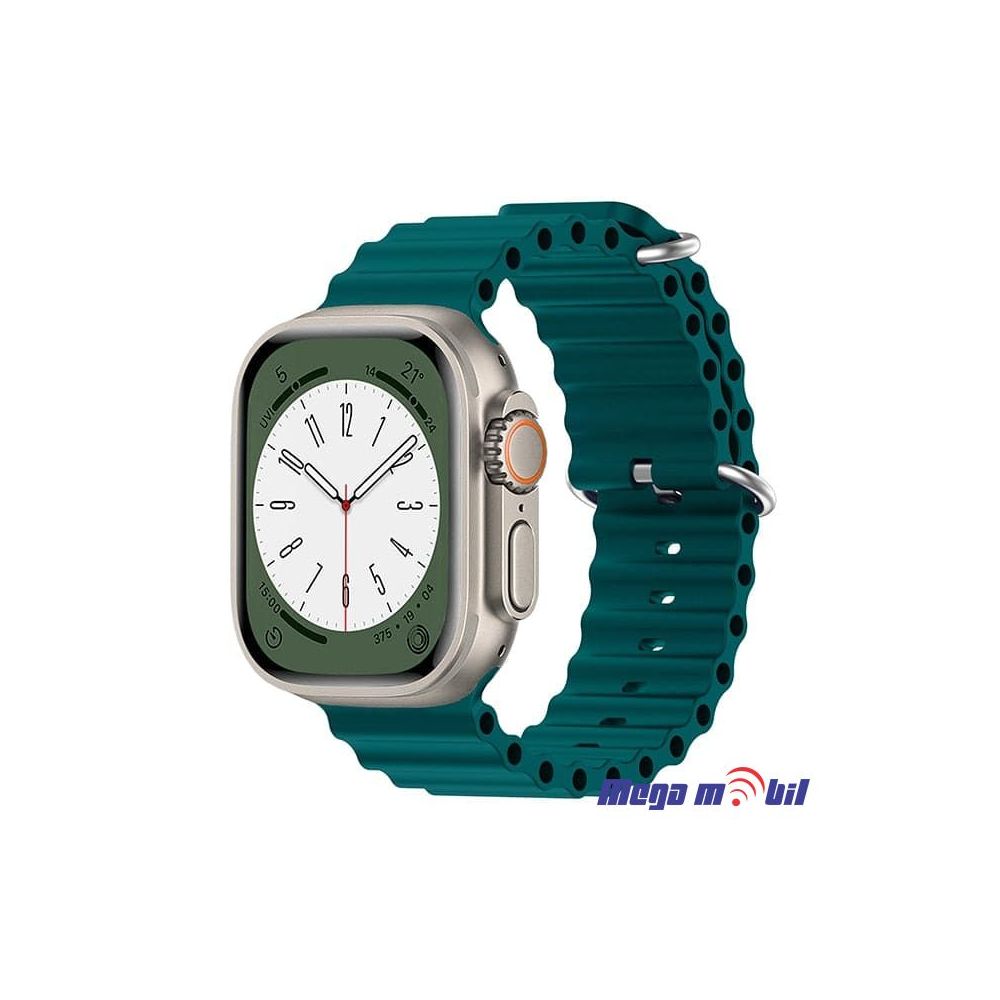 Remce za Smart Watch Apple Ocean 42/44mm pine green