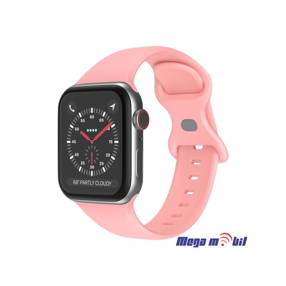 Remce za Smart Watch Apple Butterfly Buckle 38/40mm light pink