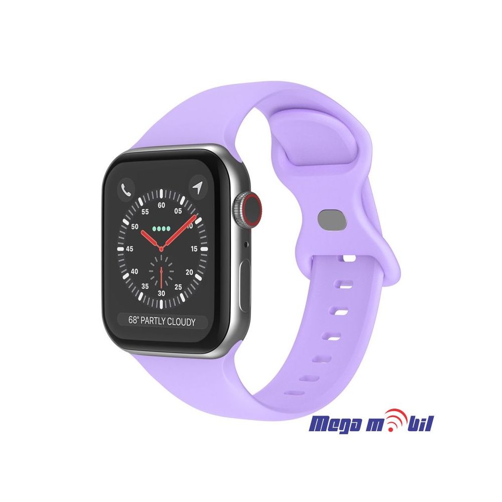 Remce za Smart Watch Apple Butterfly Buckle 38/40mm purple
